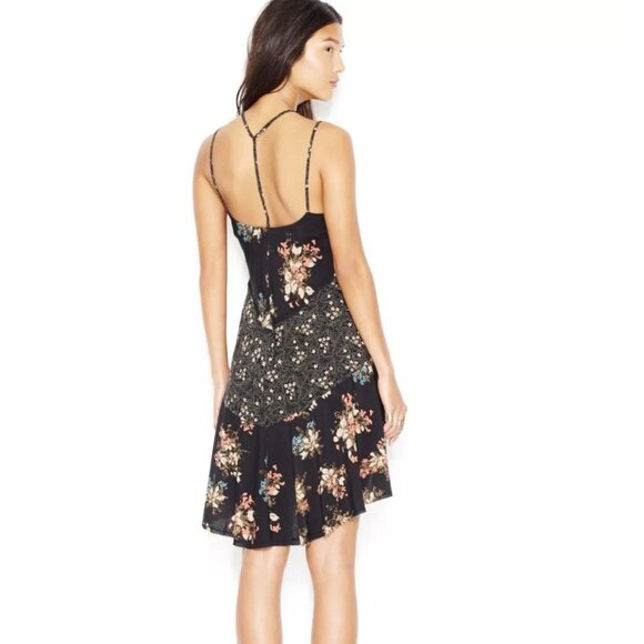 Free People Intimately Patchwork Crescent Slip Dress Small Witchy Boho Fairygoth - Picture 2 of 9